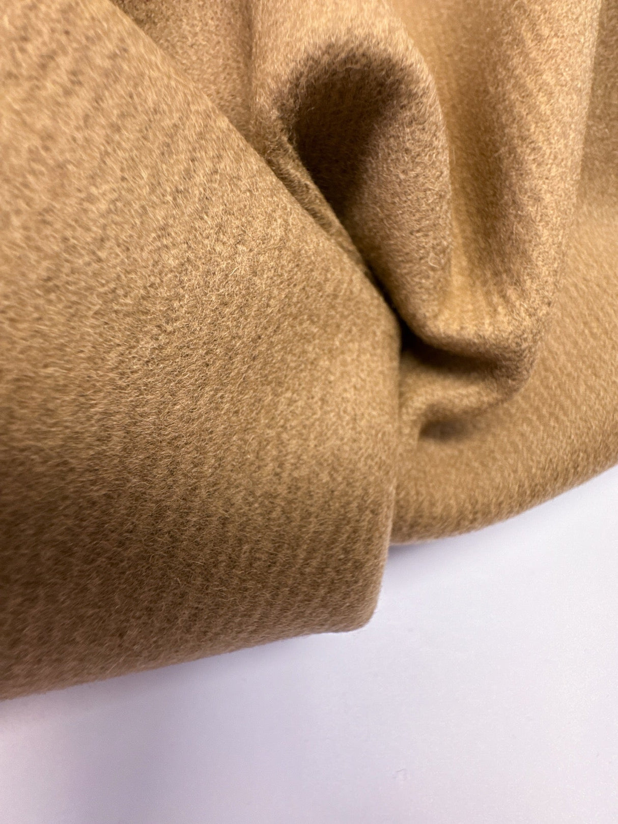Beige Wool Blend Tweed