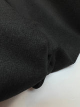 Wool Twill Fabric Black