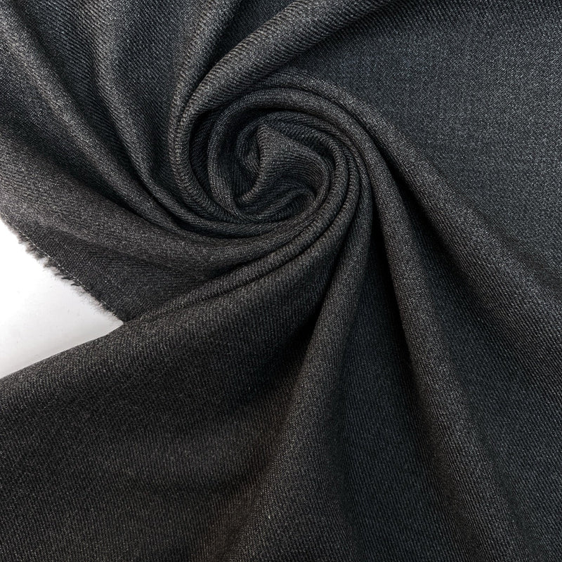 Wool Tweed Melange Gray