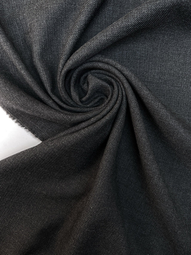 Wool Tweed Melange Gray
