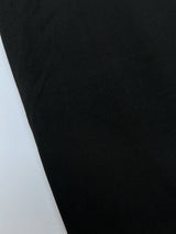 Cotton Knit Fabric Blue Black