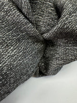 Cotton Polyester Lurex Knitted Silver