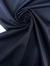 Blue Wool Blend Twill