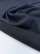 Wool Suit Twill Blue Black