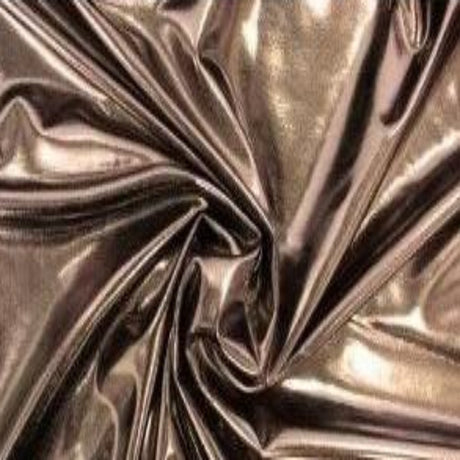 Metallic Foil Spandex Fabric - Metallic Finish, 60" Width (1 Yard)