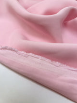 Pink Crepe Viscose Fabric