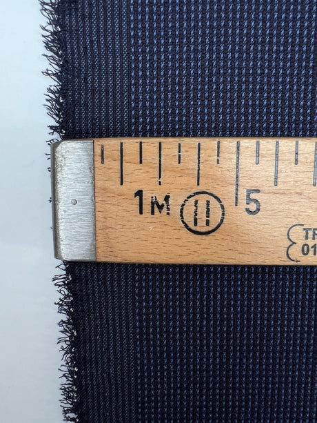 Polyamide Elastane Piqué Blue-Black