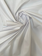 Viscose Elastane Plain Woven White