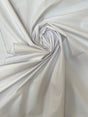 Viscose Elastane Plain Woven White