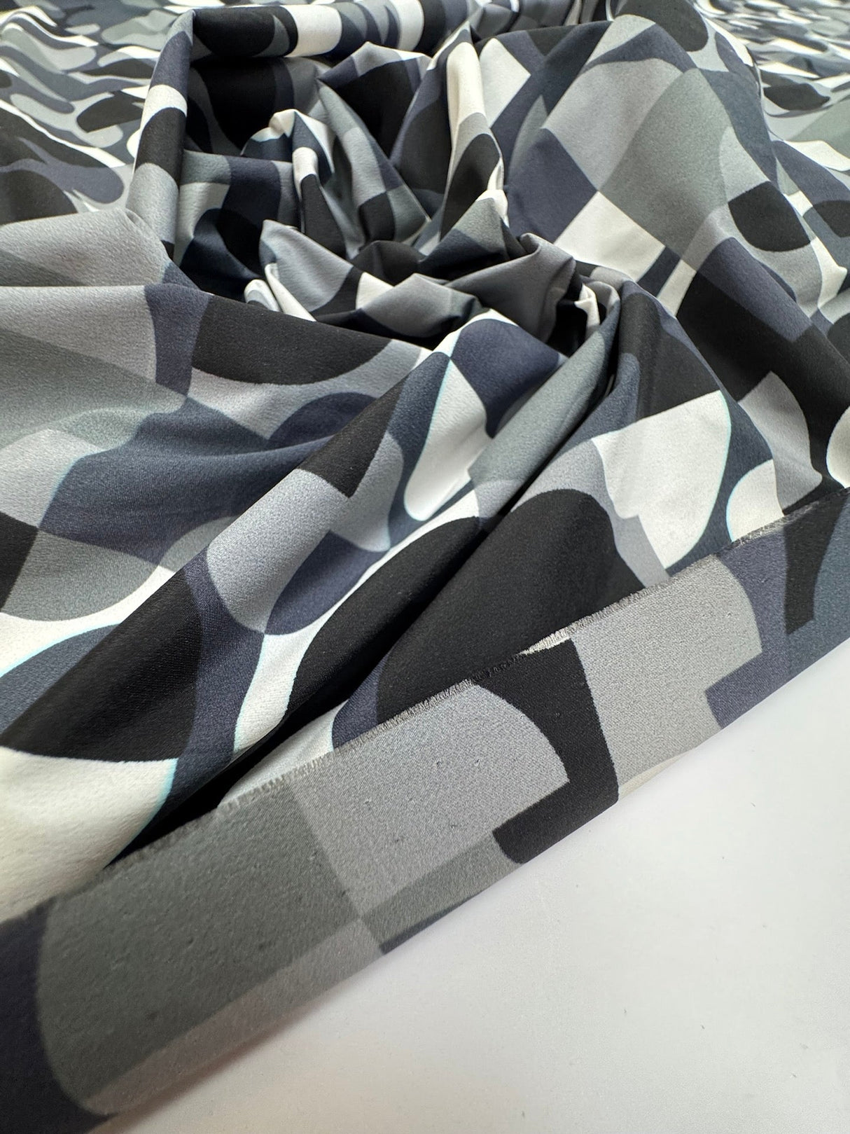 Polyamide Geometric Print Fabric