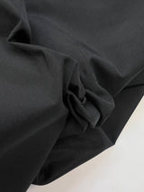 Black Polyamide Plain Weave Jacket Fabric