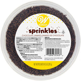 Wilton Chocolate Jimmies Tub, 10.5 oz. Sprinkles