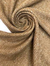 Wool Polyamide Woven Melange Brown Beige