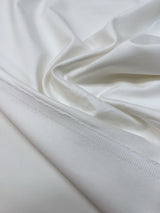 Cotton Plain Weave White Casualwear Fabric