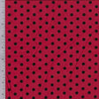 Printed Spandex Red Black Polka Dot Swimwear Fabric