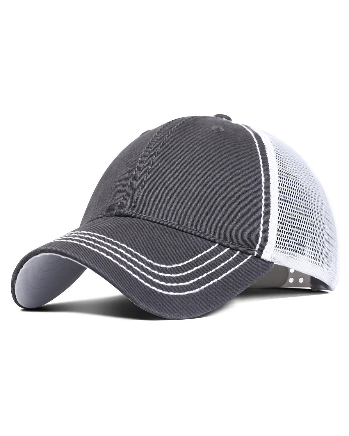 Garment Washed Cotton Mesh Back Hat