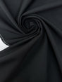 Black Wool Blend Twill