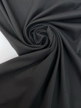 Wool Blend Twill Black