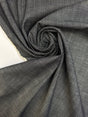 Cotton Denim Striped Blue Stretch