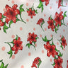 Poly Cotton Floral Polka Dot Fabric