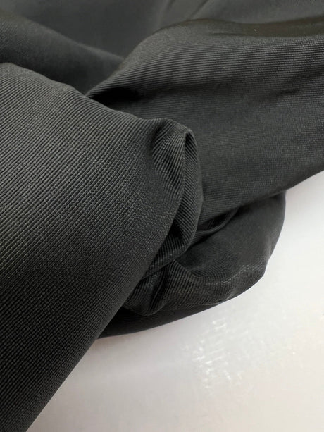 Black Polyamide Rep Weave Fabric
