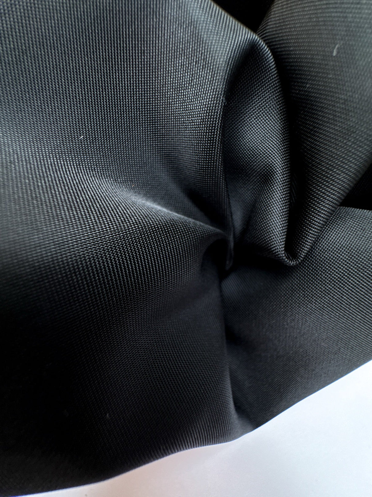 Black Polyamide Sateen