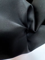 Black Polyamide Sateen
