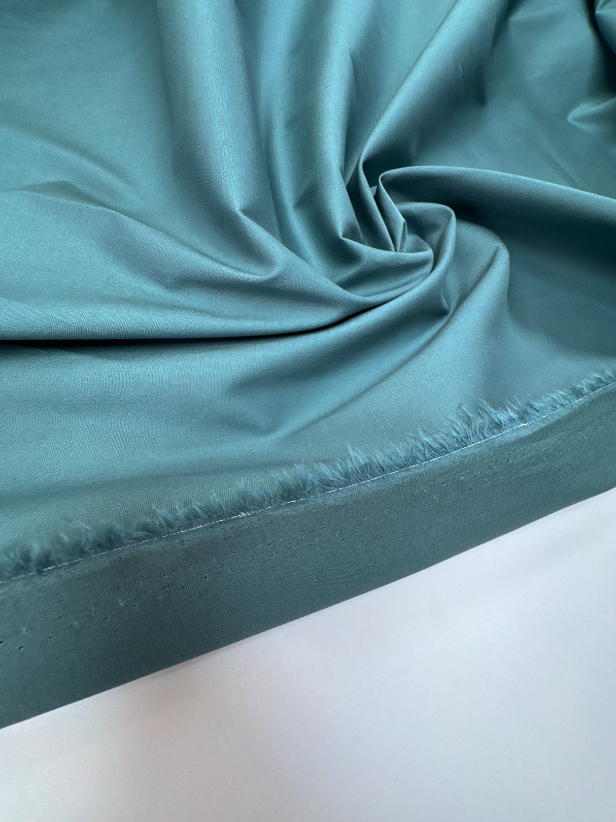 Blue Viscose Elastane Woven