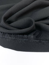 Black Viscose Elastane Knit