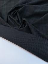Polyamid Checked Fabric Blue Black
