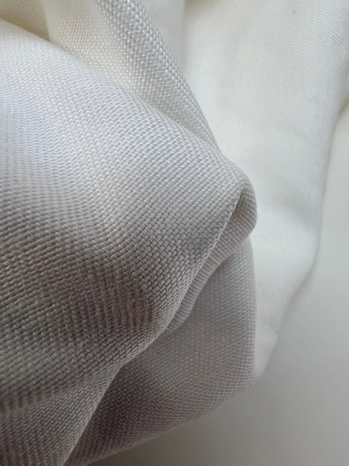 Cotton Plain Weave White Casualwear Fabric