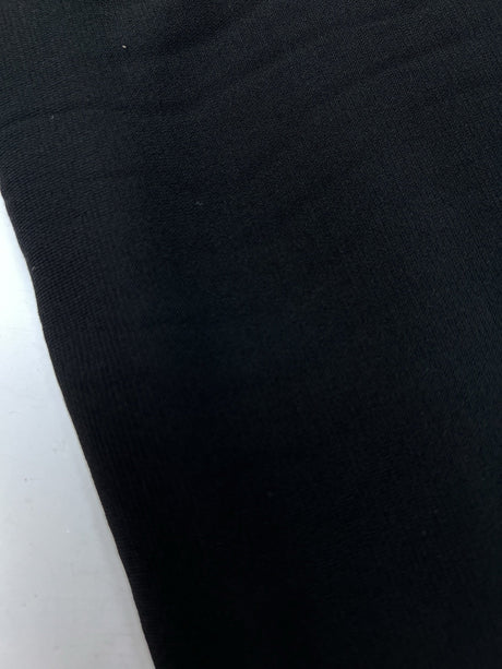 Cotton Knit Fabric Blue Black