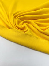Cotton Elastane Rib Knit Yellow