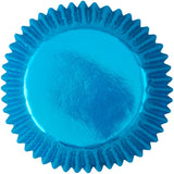 Wilton Blue Foil Cupcake Liners, 24-Count