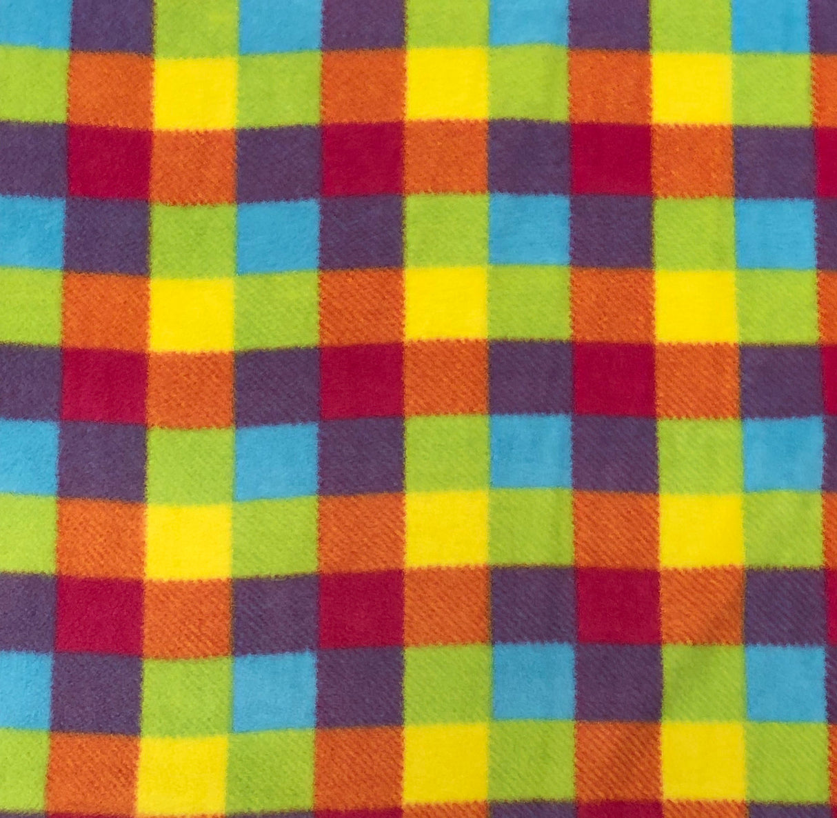 Assorted Anti-Pill Fleece Fabric - Floral, Butterfly, Dog, Pink Ribbon, Bright Plaid, 58-60 Inches Wide