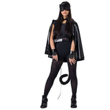 Black Cat Girl Costume - Adults