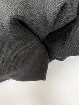 Black Viscose Elastane Knit