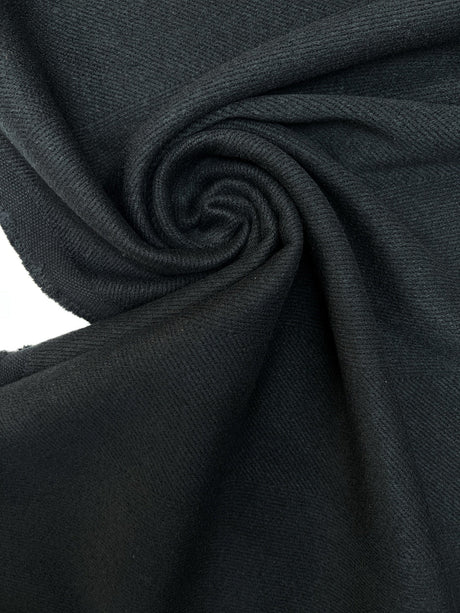 Black Acrylic Polyamid Tweed