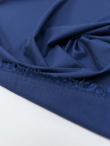 Viscose Polyamide Elastane Woven Fabric Blue Stretch