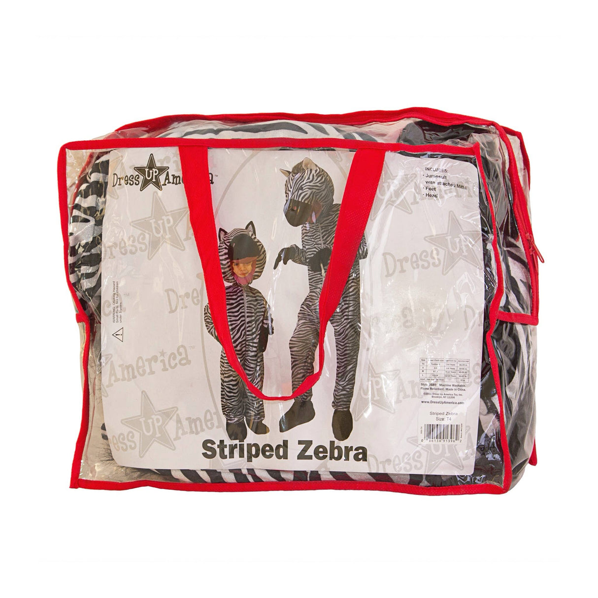 Striped Zebra Costume