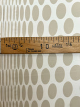Polyamid Crepe Geometric Gray Beige