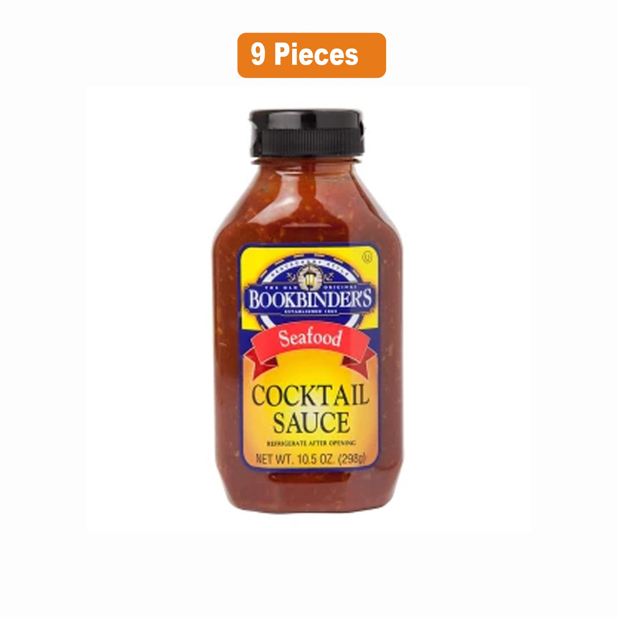 BOOKBINDER'S COCKTAIL SAUCE 10.5 OZ BOTTLE