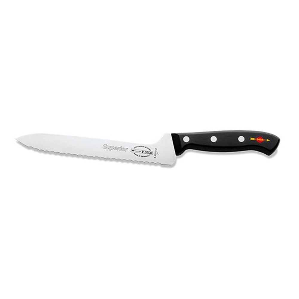 F. Dick Serrated 7'' Offset Bread / Utility Knife