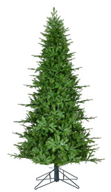 11' TREE, 2609 TIPS, METAL STAND, 66" DIA