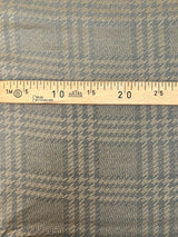 Cotton Viscose Houndstooth Twill Fabric