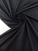 Black Cotton Rep Fabric