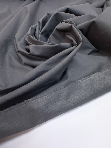Nylon Ripstop Checked Gray