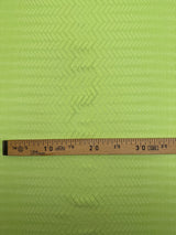 Polyamide Elastane Knitted Fabric Green Geometric