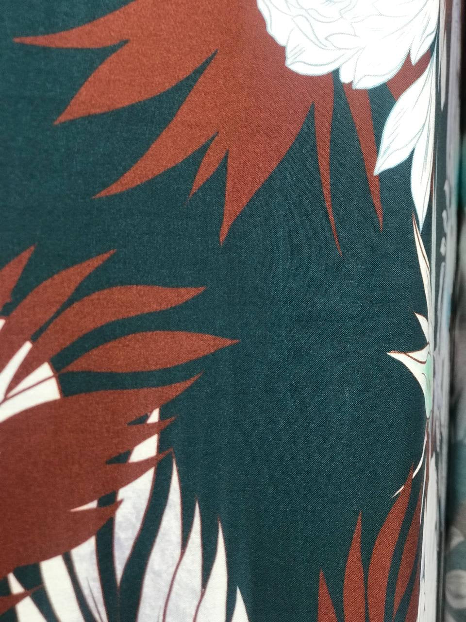 Viscose Floral Printed Fabric