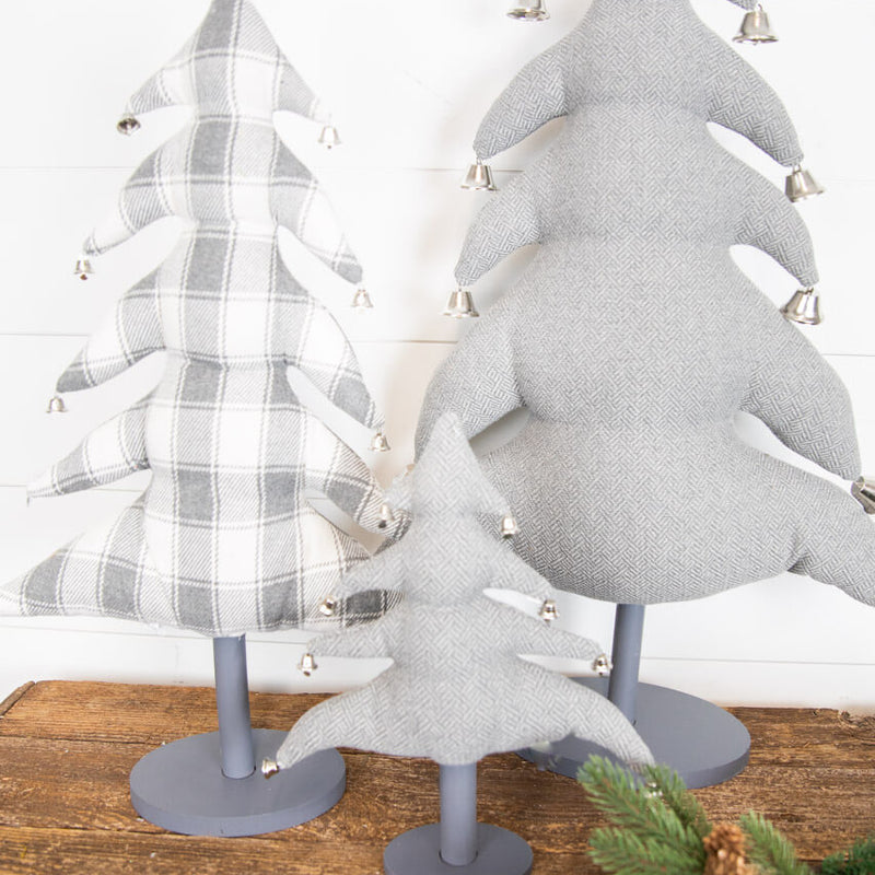 Fabric Christmas Tree - Set of 3